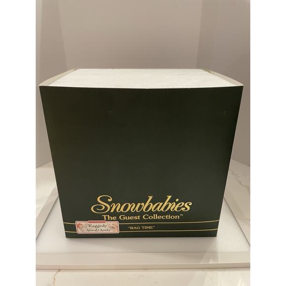 Vintage 2002 Department 56 Snowbabies Guest Collection Raggedy Ann & Andy NEW - Picture 6 of 6